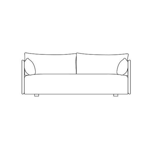 2-seater sofa - Offset - Audo Copenhagen