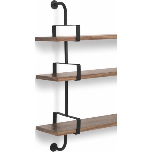 walnut - 3 shelves - Biblio-Démon - Gubi