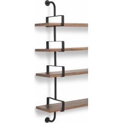 walnut - 4 shelves - Biblio-Démon - Gubi