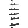 black stained ash - 5 shelves - Biblio-Démon - Gubi