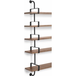 walnut - 5 shelves - Biblio-Démon - Gubi