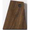 smoked oak - small Asymmetric cutting board - Ferm Living