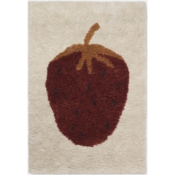 petit - fraise - tapis tufté Fruiticana - Ferm Living