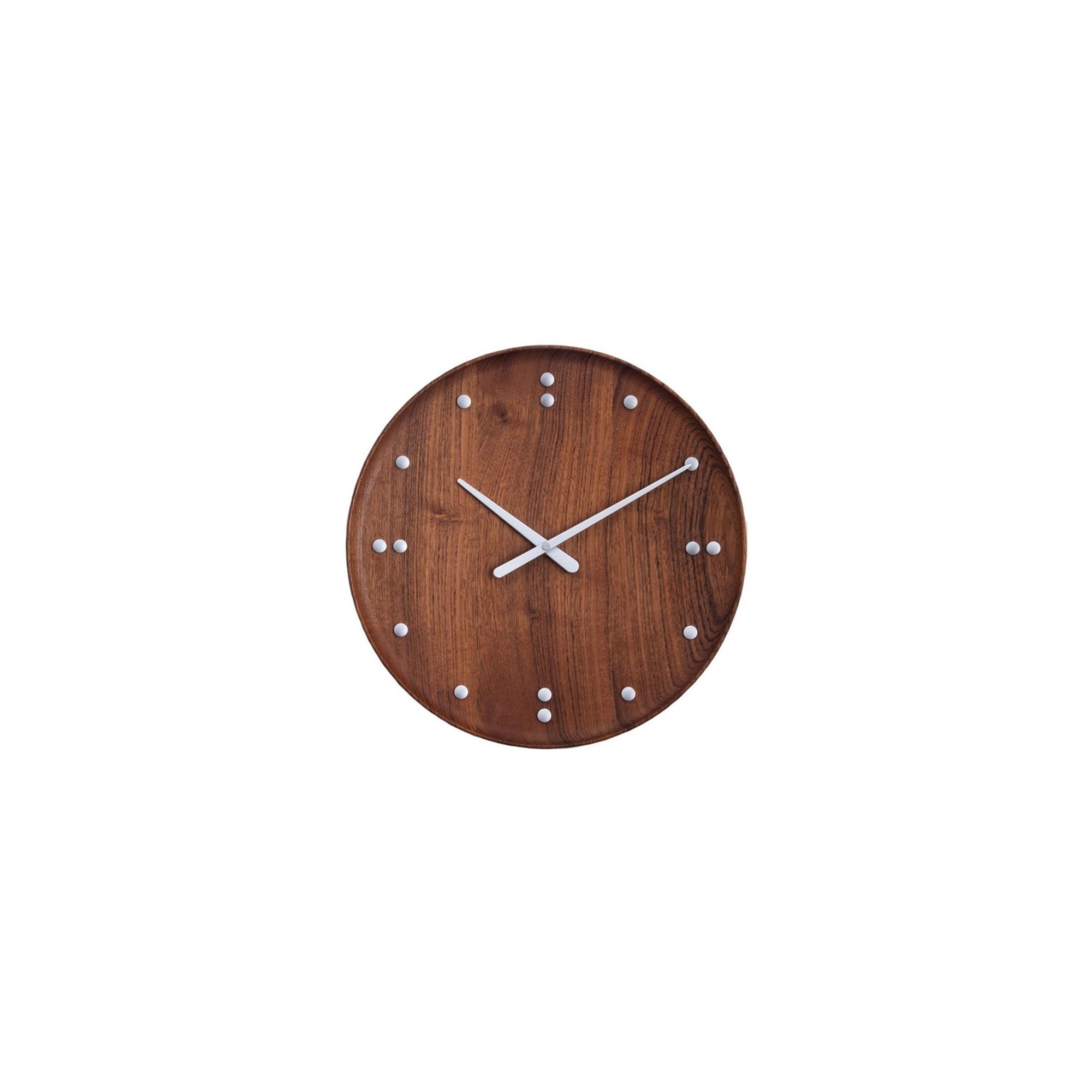 Ø35cm – FJ Clock – Teak - Architectmade