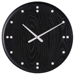 Ø35cm – FJ Clock – frêne teinté - Architectmade