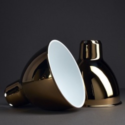 black / round gold - Gras 203 - wall lamp - DCW éditions