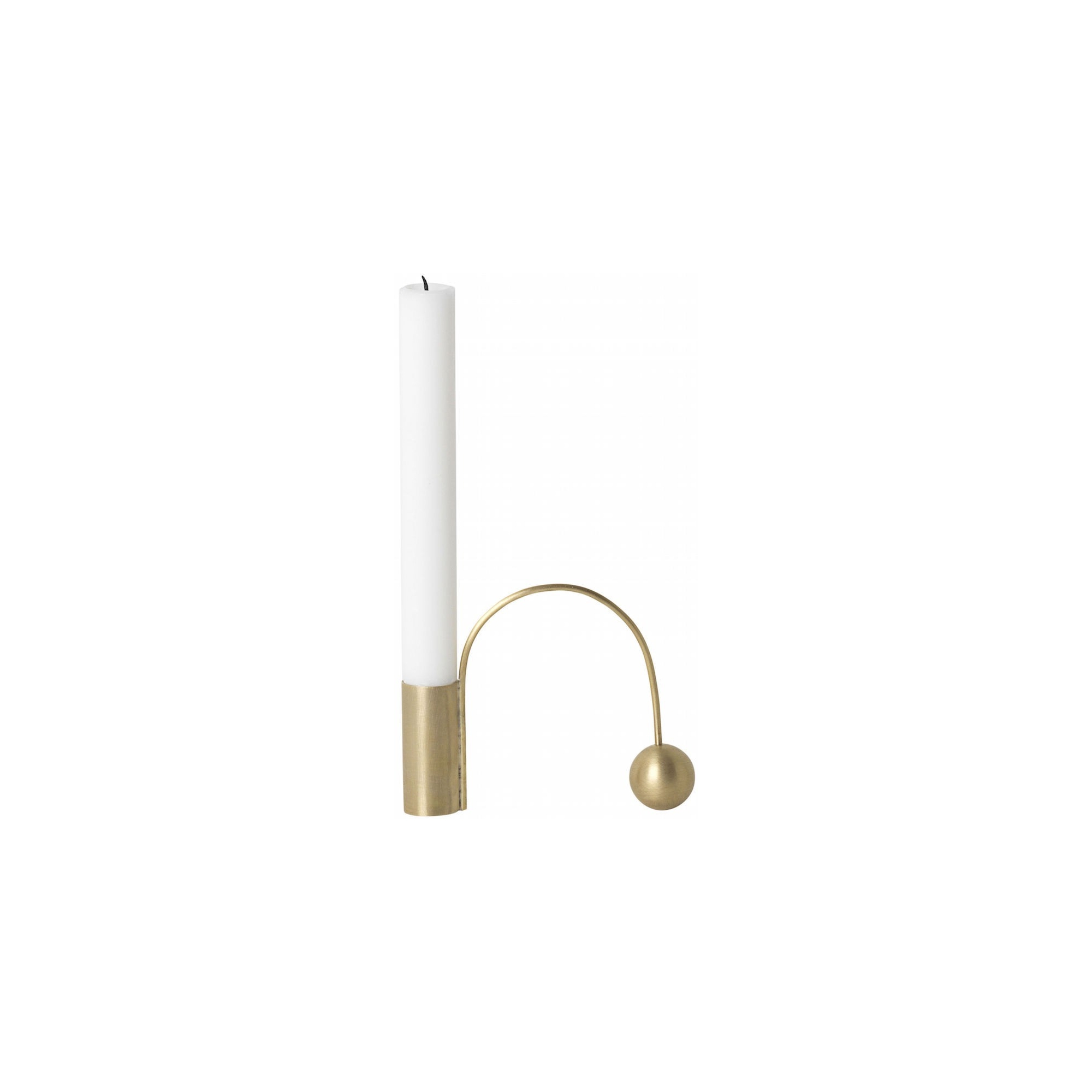 brass - Balance candle holder