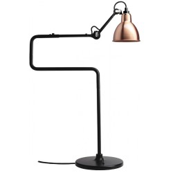 black / round copper - Gras 317 - table lamp - DCW éditions