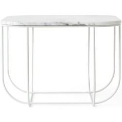 white/white marble - Cage table - Audo Copenhagen