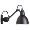 black / round black - Gras 304 - wall lamp - DCW éditions