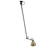 black / round brass - Gras 302L - pendant - DCW éditions