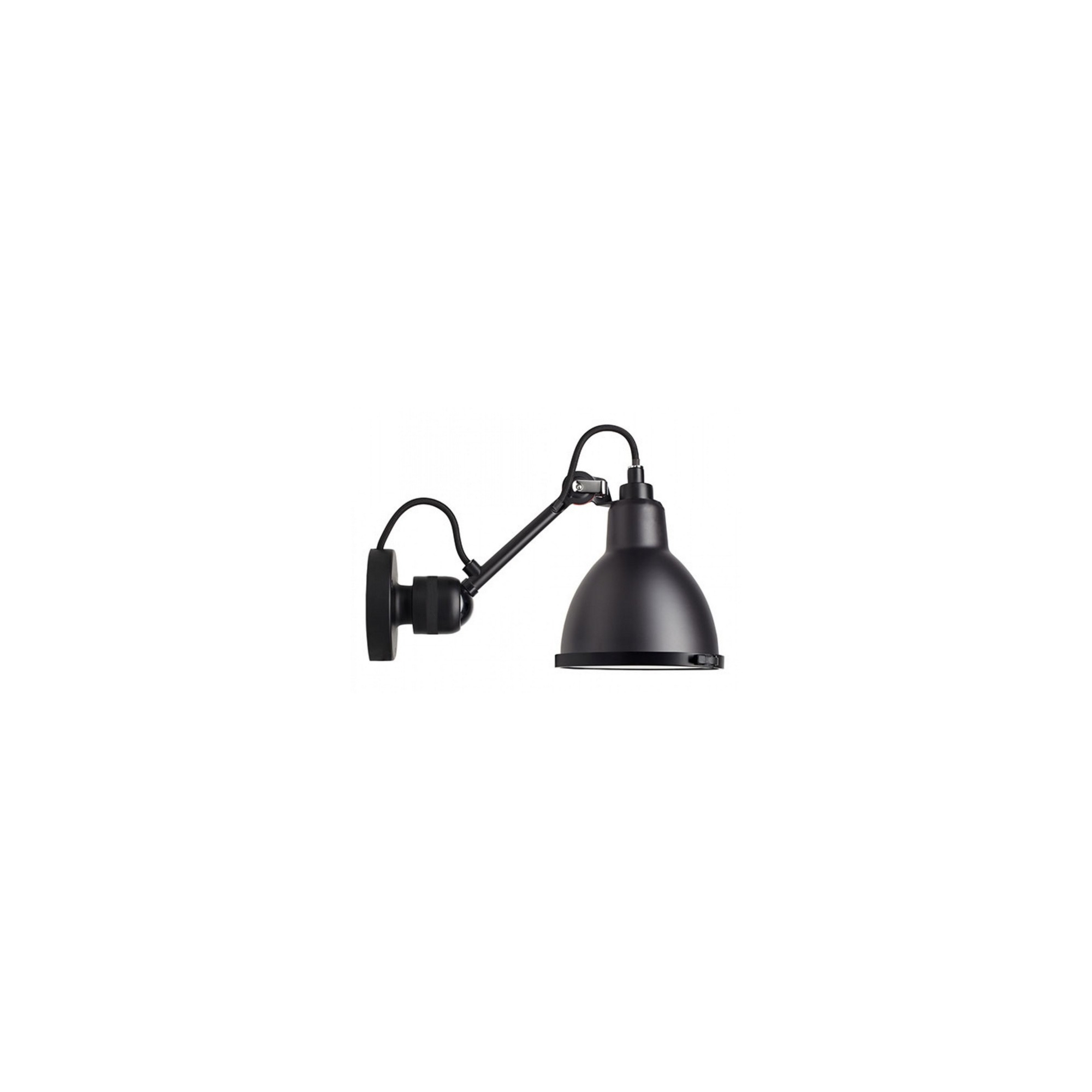 black / black - Gras 304 bathroom - CL I - wall lamp - DCW éditions