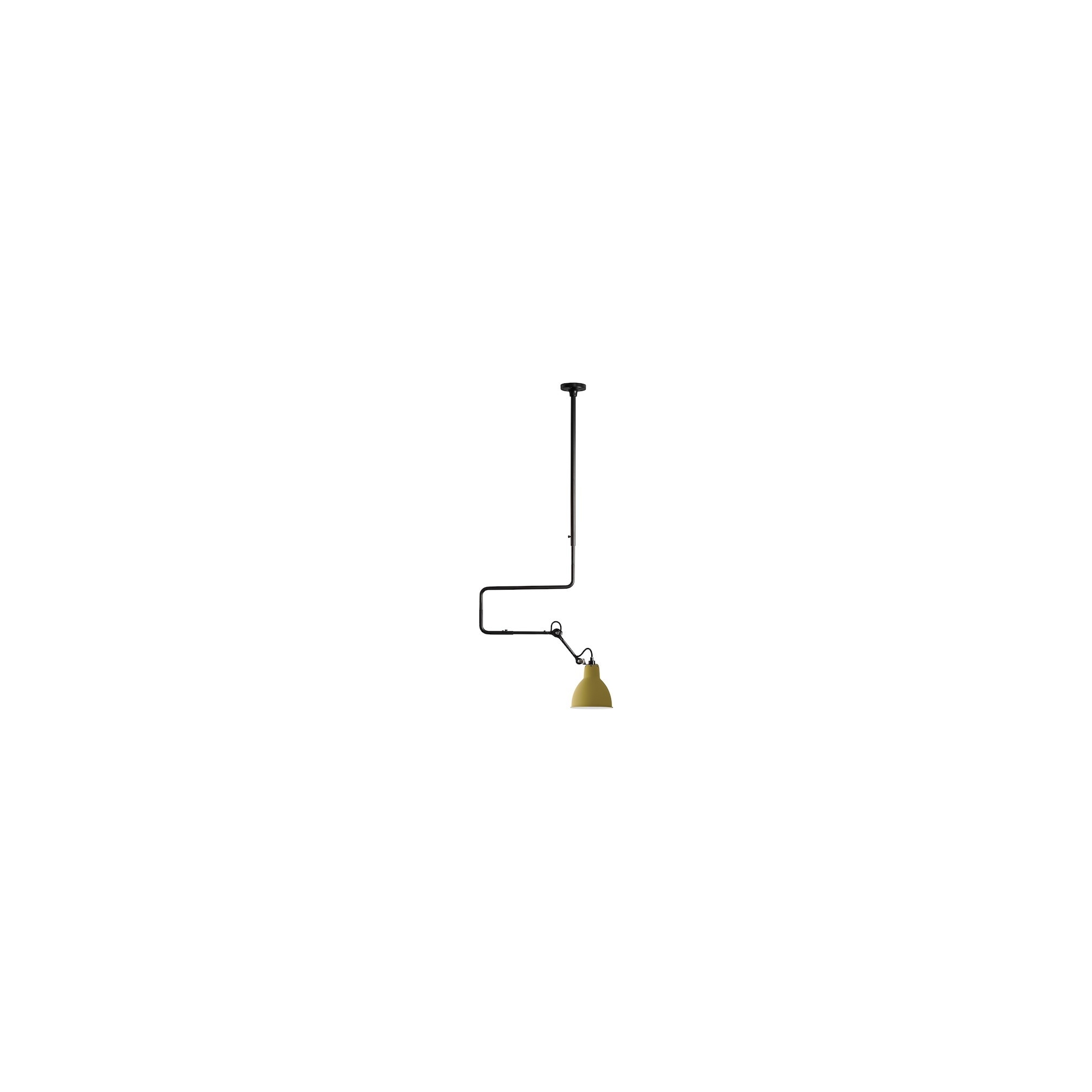 black / round yellow - Gras 312 L - pendant - DCW éditions