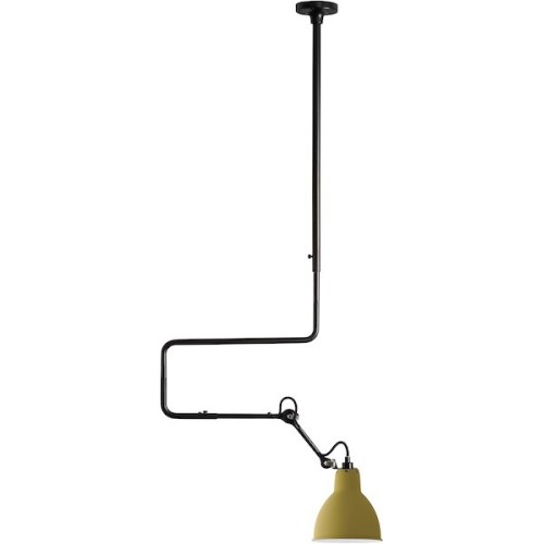 black / round yellow - Gras 312 L - pendant - DCW éditions