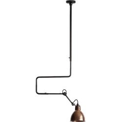 black / round raw copper - Gras 312 L - pendant - DCW éditions