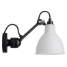 black / round polycarbonate - Gras 304 - wall lamp - DCW éditions