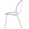 chrome base - Beetle Chair fully upholstered - Gubi