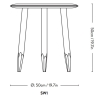 Ø50cm - table Hoof SW1 - &Tradition