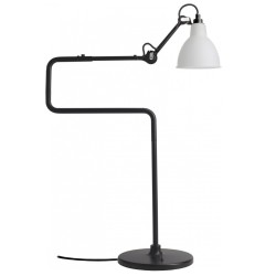 black / round polycarbonate - Gras 317 - table lamp - DCW éditions