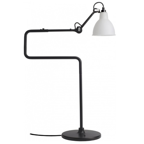 noir / rond polycarbonate - Gras 317 - lampe de table - DCW éditions