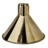 black / conic brass - Gras 203 - wall lamp - DCW éditions