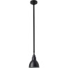 black / round black - Gras 300 - ceiling lamp - DCW éditions