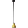 black / round yellow - Gras 300 - ceiling lamp - DCW éditions