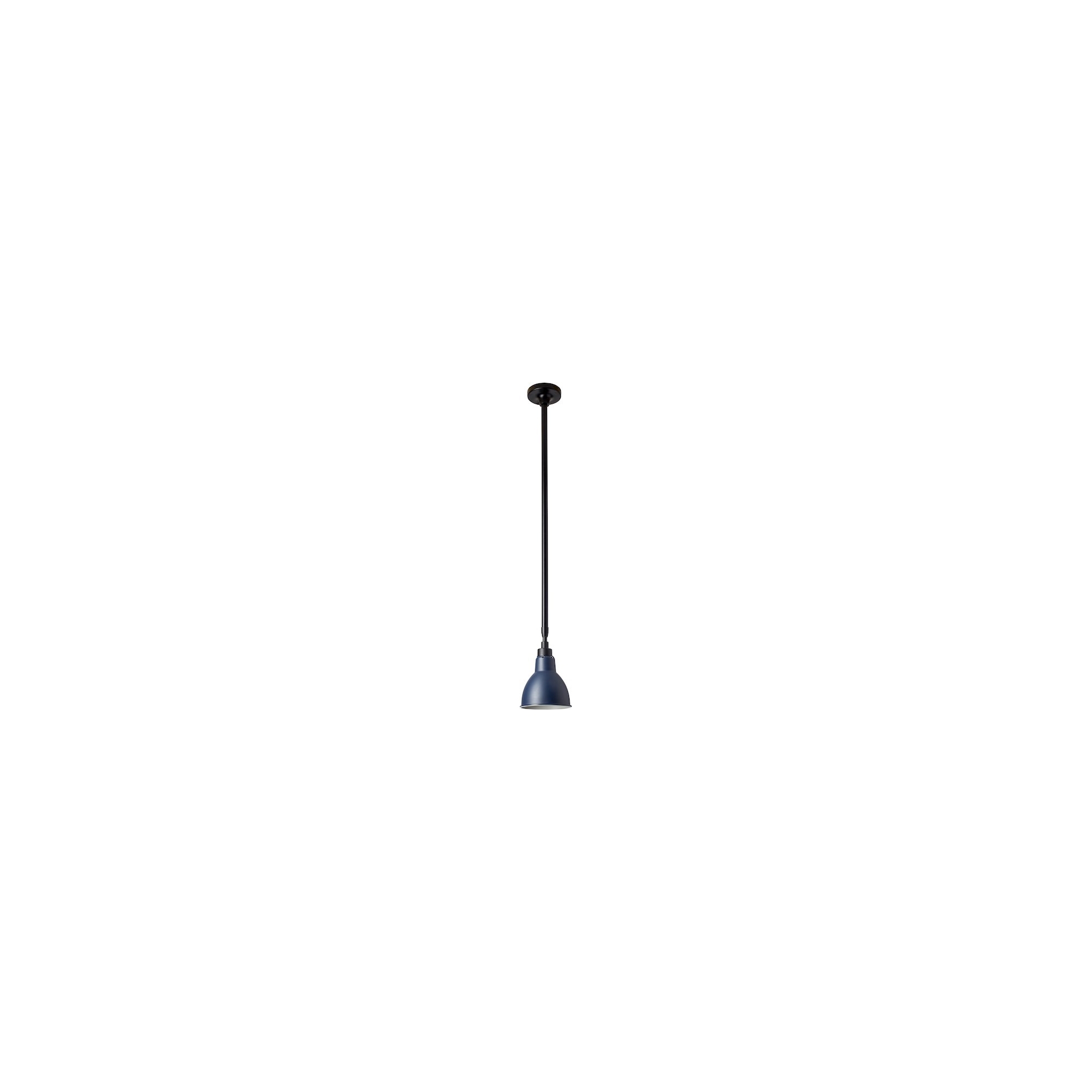 black / round blue - Gras 300 - ceiling lamp - DCW éditions