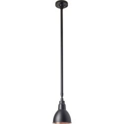 black / round black-copper - Gras 300 - ceiling lamp - DCW éditions