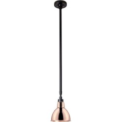 black / round copper - Gras 300 - ceiling lamp - DCW éditions