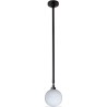 black / glassball Ø175mm - Gras 300 - ceiling lamp - DCW éditions