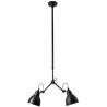 black / round black - Gras 305 - ceiling lamp - DCW éditions