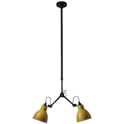 black / round yellow - Gras 305 - ceiling lamp - DCW éditions