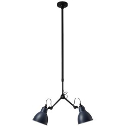 black / round blue - Gras 305 - ceiling lamp - DCW éditions