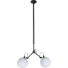 black / glassball Ø175mm - Gras 305 - ceiling lamp - DCW éditions