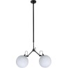 black / glassball Ø250mm - Gras 305 - ceiling lamp - DCW éditions