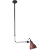 black / round red - Gras 313 - ceiling lamp (BL-RED) - DCW éditions