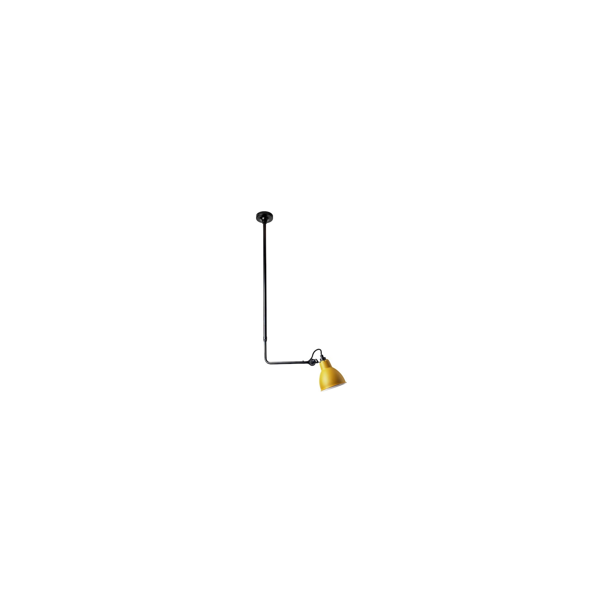 black / round yellow - Gras 313 - ceiling lamp (BL-YELLOW) - DCW éditions