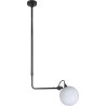 noir / glass ball Ø175mm - Gras 313 - suspension - DCW éditions