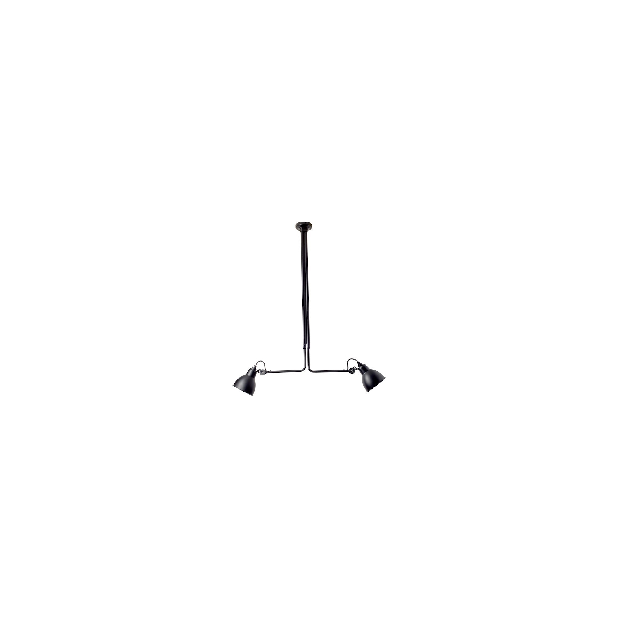 black / round black - Gras 314 - ceiling lamp (BL-BL) - DCW éditions