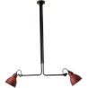 black / round red - Gras 314 - ceiling lamp (BL-RED) - DCW éditions