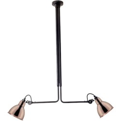 black / round copper - Gras 314 - ceiling lamp (BL-COP) - DCW éditions