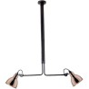 black / round copper - Gras 314 - ceiling lamp (BL-COP) - DCW éditions