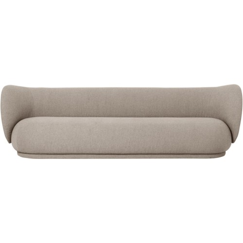 Rico 4-seater sofa – Bouclé sand - Ferm Living