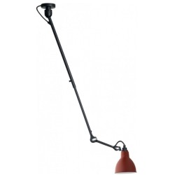 black / round red - Gras 302 - ceiling lamp - DCW éditions