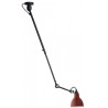 black / round red - Gras 302 - ceiling lamp - DCW éditions