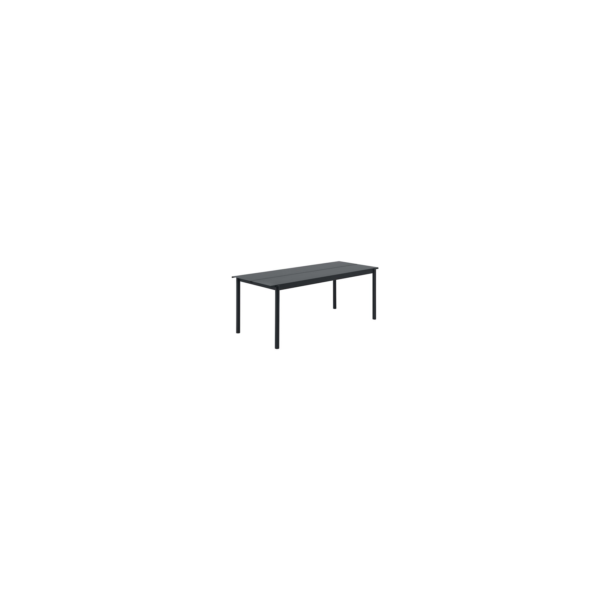 table 200 black - Linear Steel - Muuto