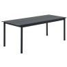 table 200 black - Linear Steel - Muuto