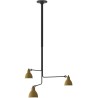 black / round yellow - Gras 315 - ceiling lamp (BL-YELLOW) - DCW éditions