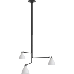 black / round polycarbonate - Gras 315 - ceiling lamp (BL-PC) - DCW éditions